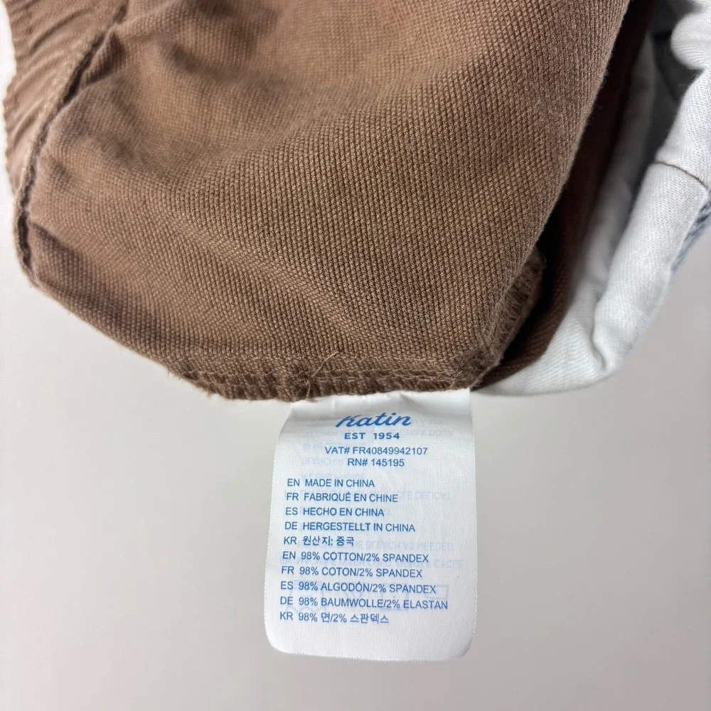 Katin Urban Outfitters Cutoff Brown Trail Shorts Mens Sz Small